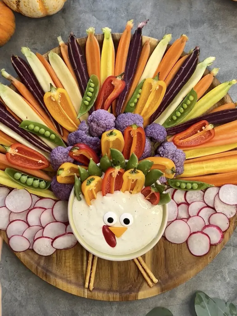 turkey veggie tray step 4