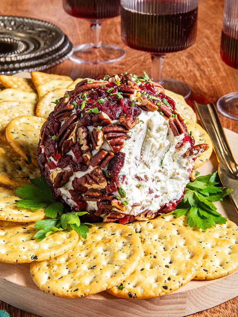 Cranberry Pecan Cheese Ball Recipe
