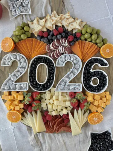 NYE Charcuterie Board 2026