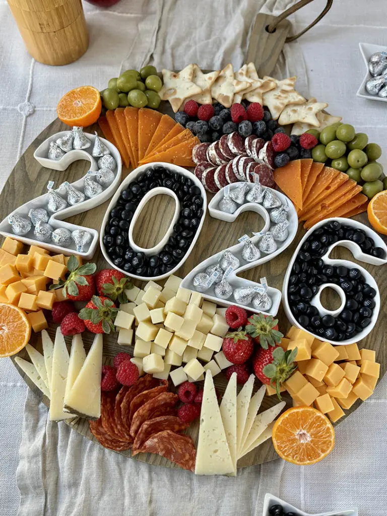 New Year's Eve Charcuterie Board 2026