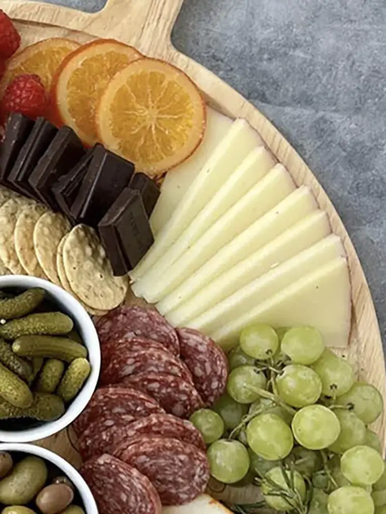 Trader Joe's Manchego cutting tutorial