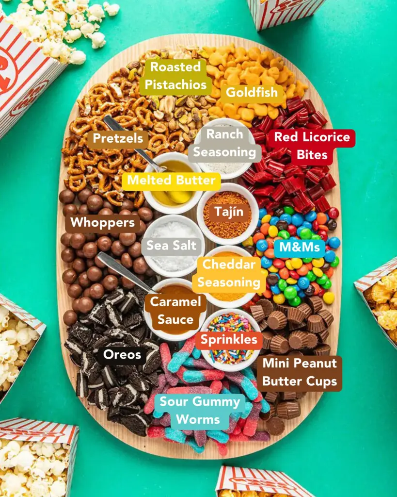 Popcorn Toppings Ingredients List