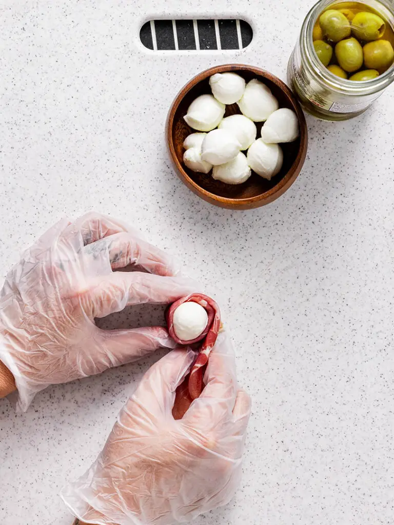 halloween eyeballs appetizer step 3