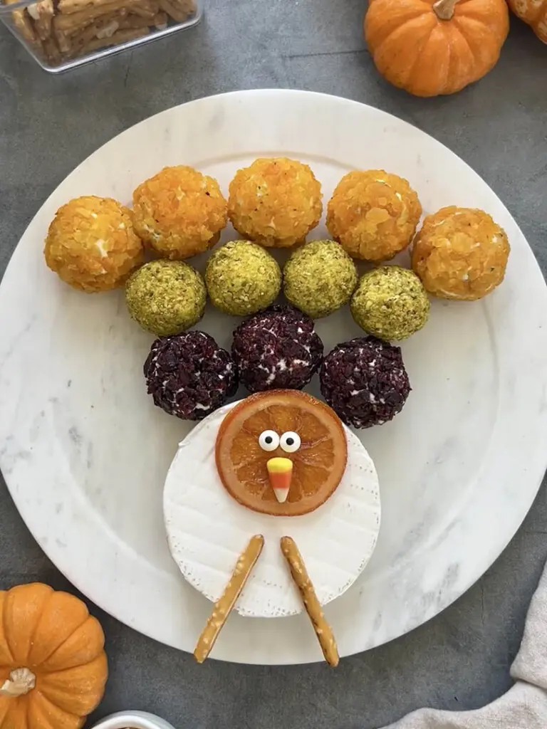 turkey cheese ball step 7
