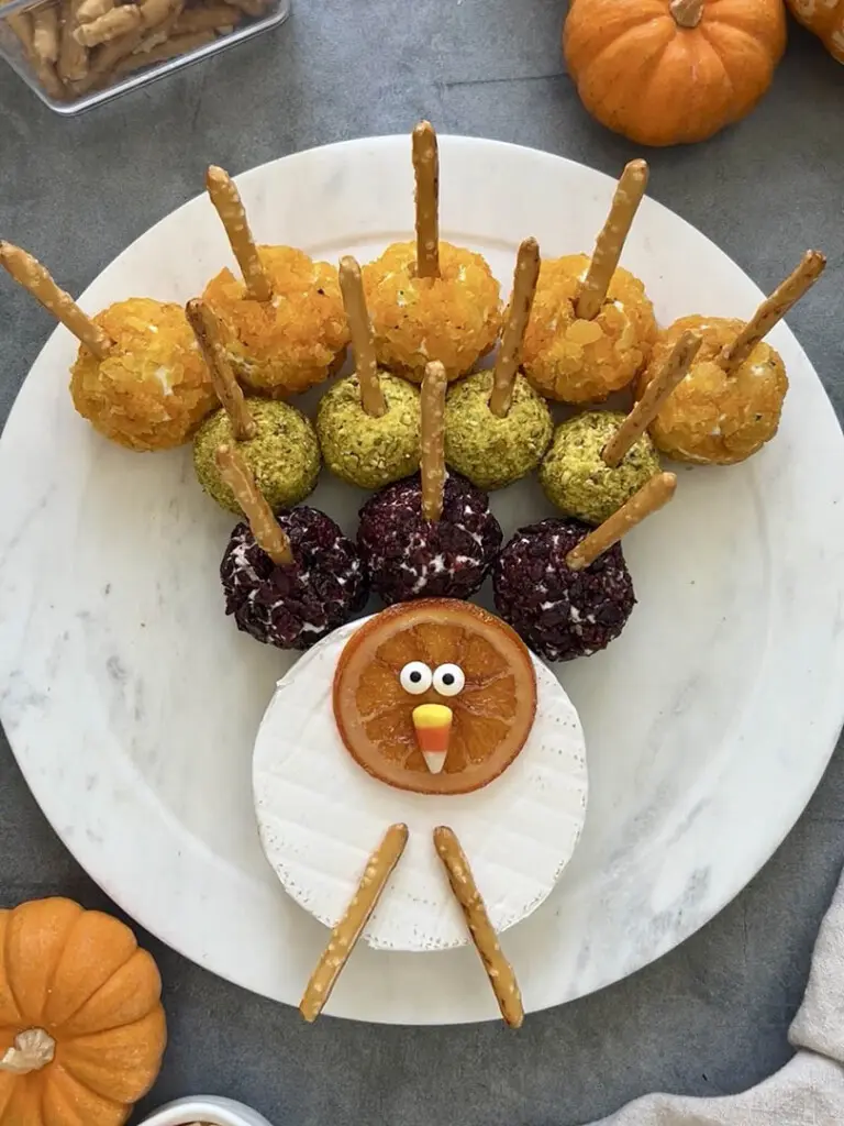 turkey cheese ball step 8