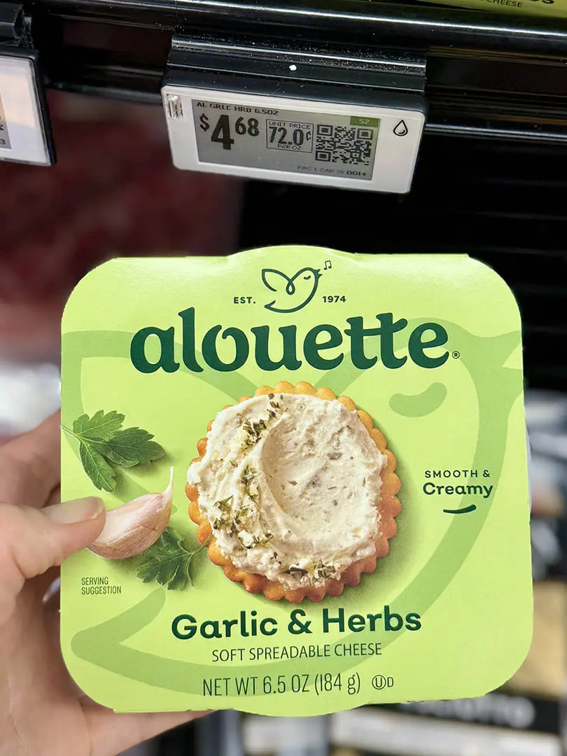 alouette cheese at walmart