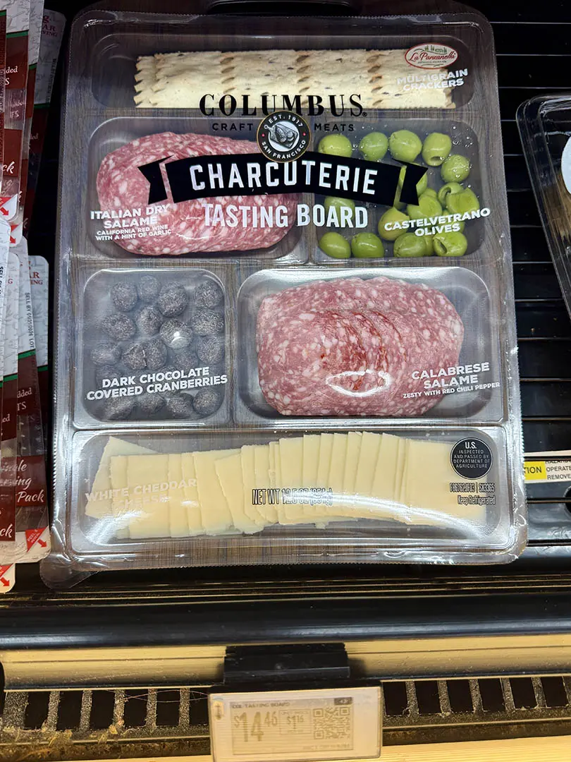 Colombus Charcuterie Kit at walmart