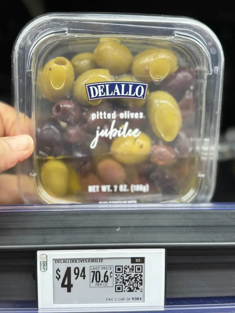 olive mix at walmart Delallo for charcuterie