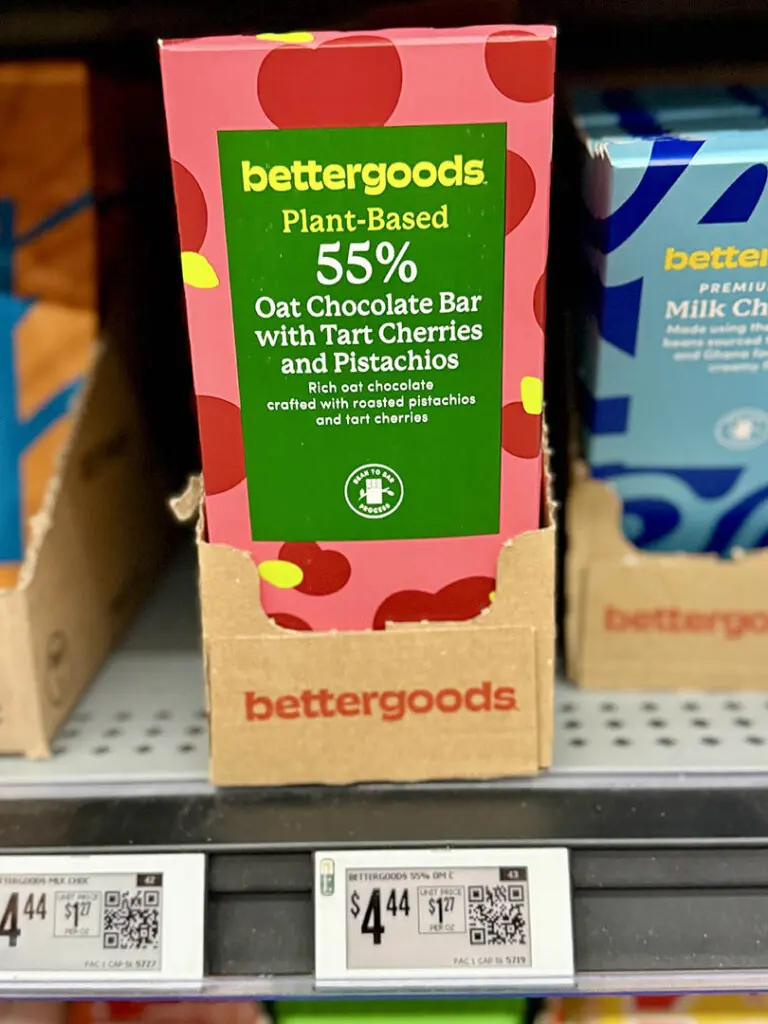 bettergoods walmart chocolate