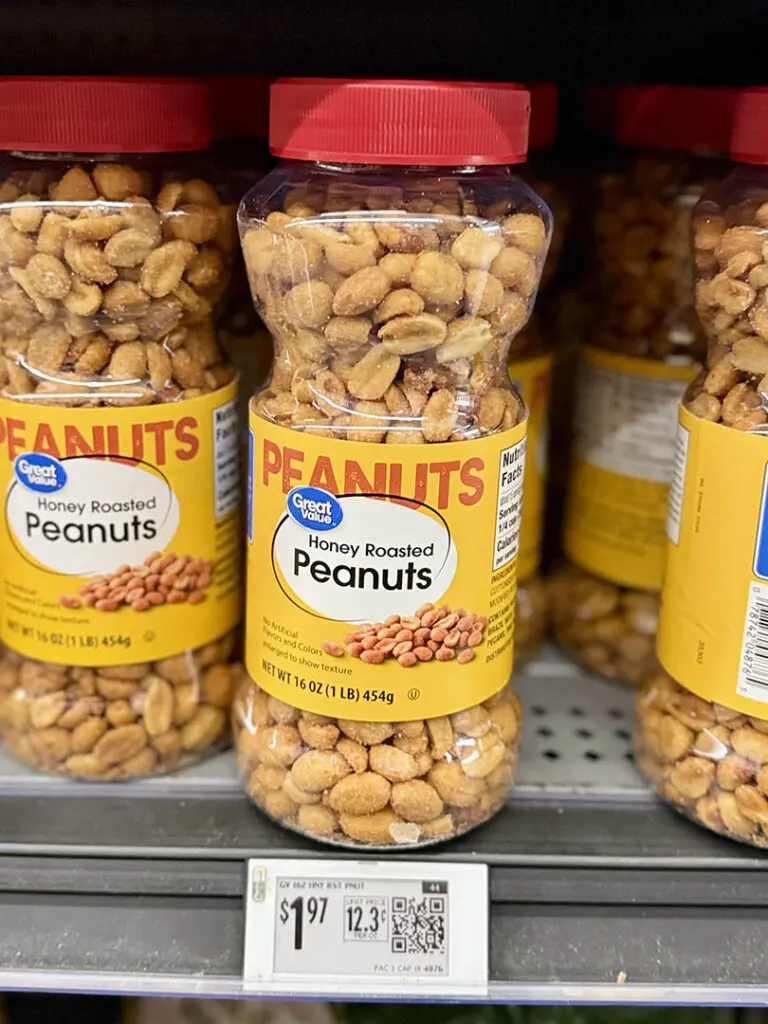 honey roasted peanuts walmart