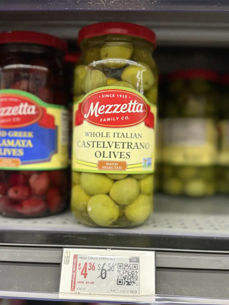 walmart castelvetrano olives mezzetta
