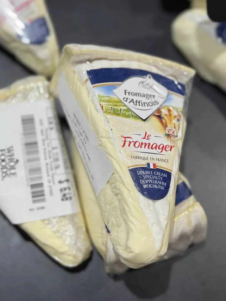 Fromager D'affinois whole foods cheese