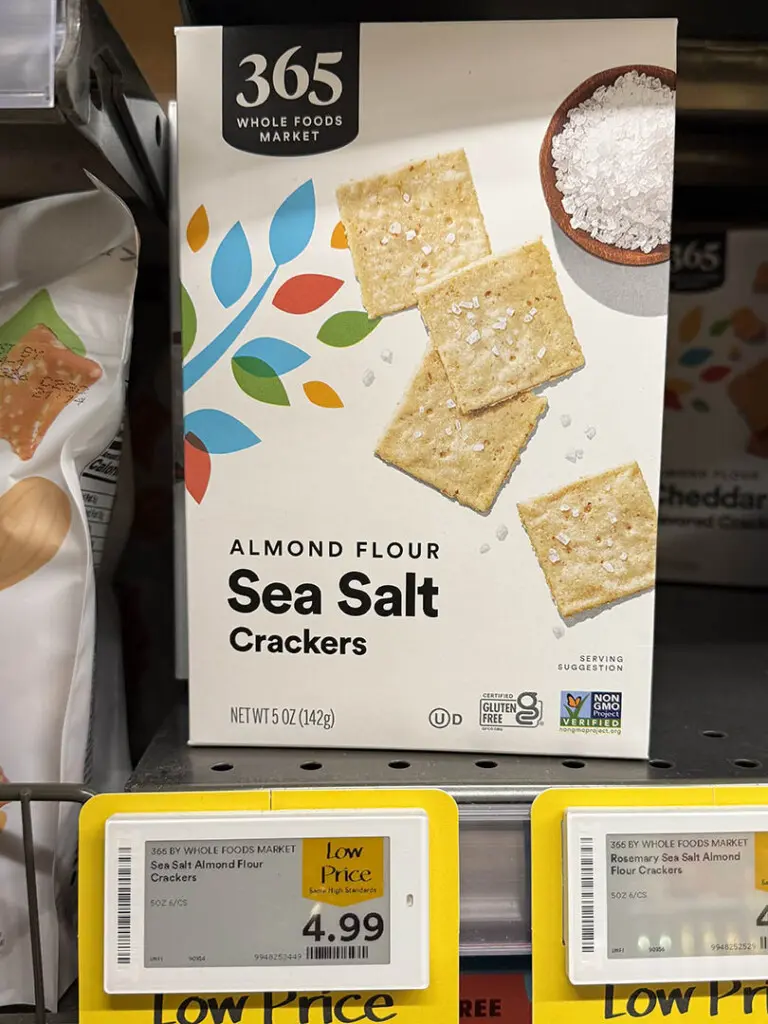 365 brand crackers whole foods