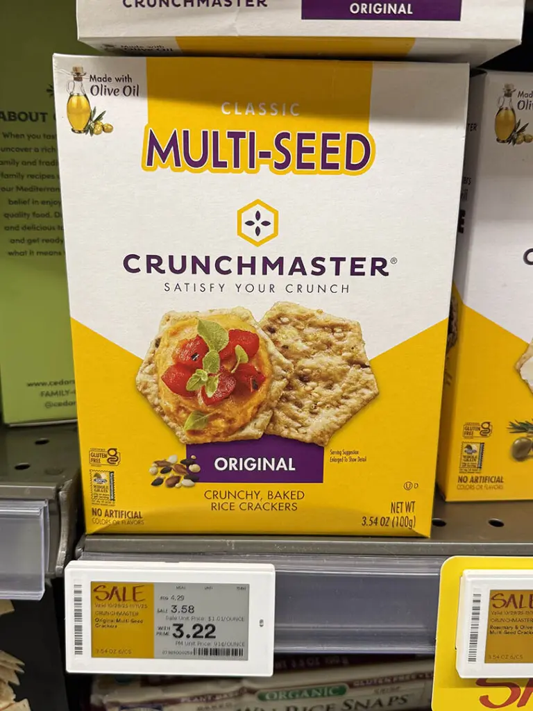 multi-seed curnchmaster crackers whole foods