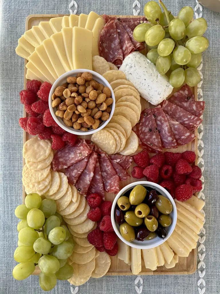 Walmart Cheese Charcuterie Board on a budget