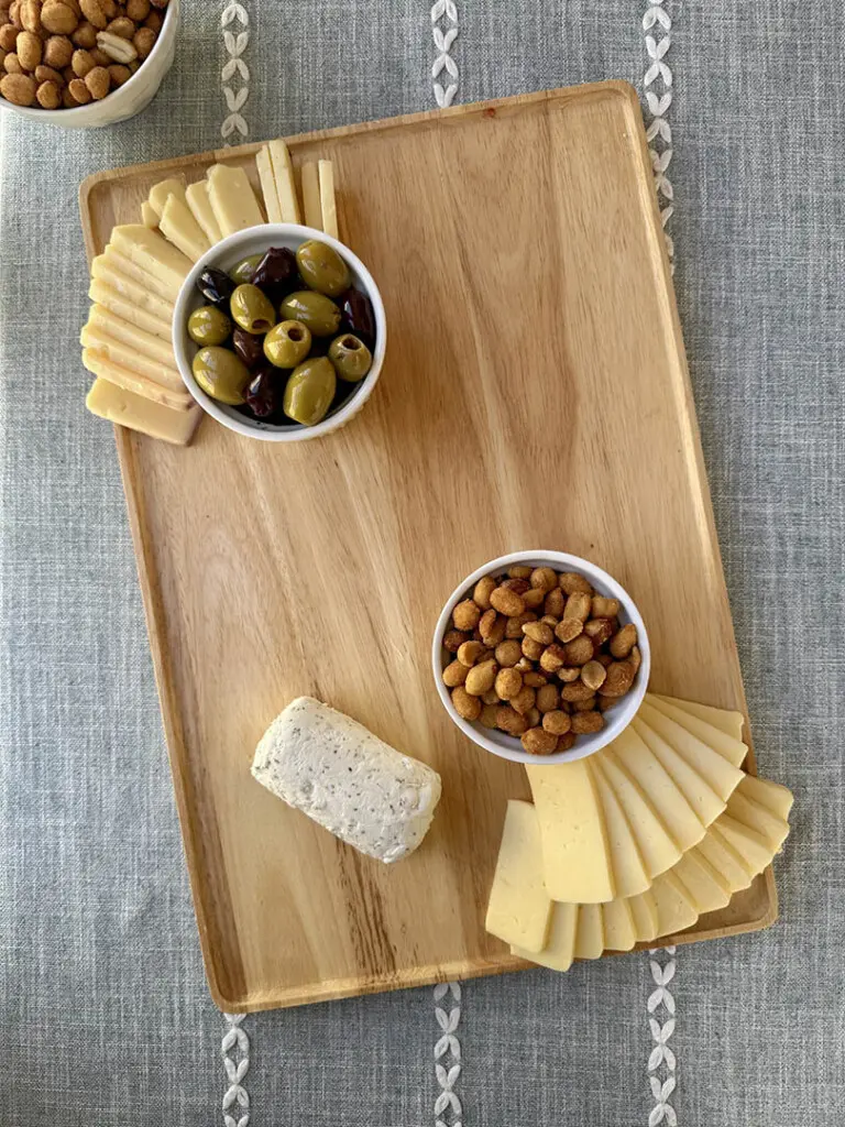 Walmart charcuterie board step 2