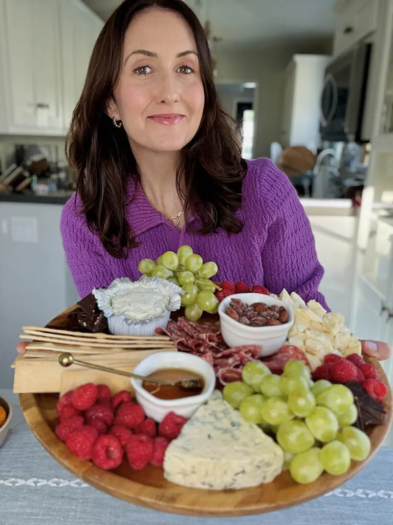Meg Quinn budget charcuterie from Walmart