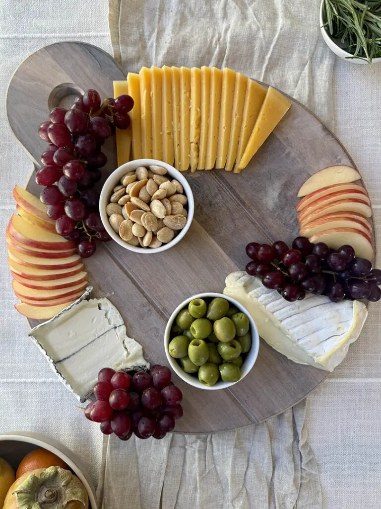 Whole foods charcuterie board step 3 fruit