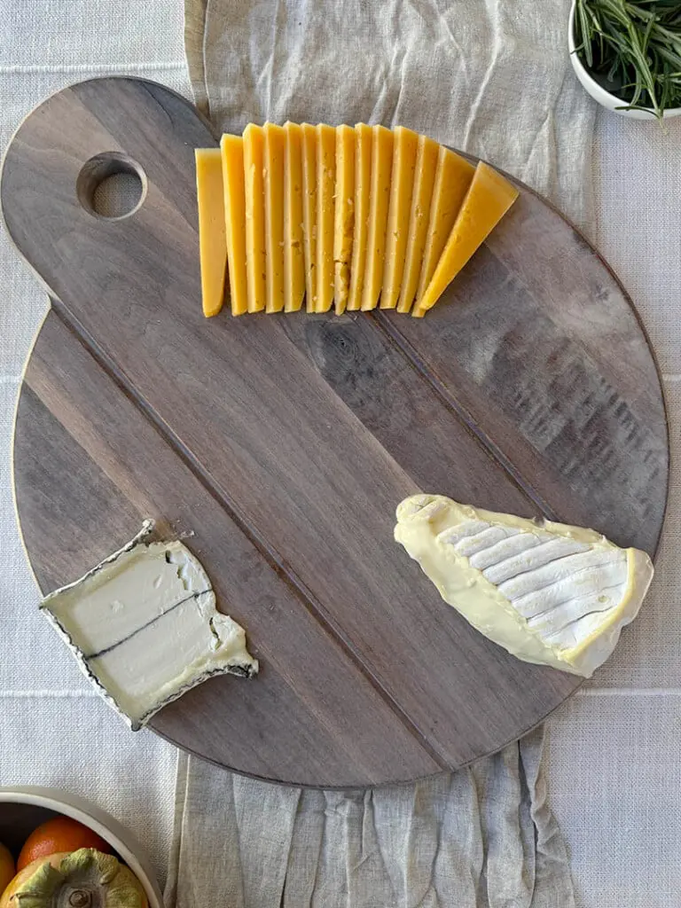 Whole foods charcuterie board step 1 cheese