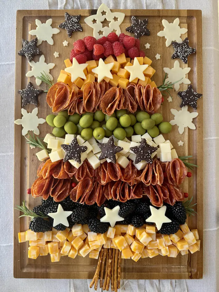 Charcuterie Tree Cheese Board