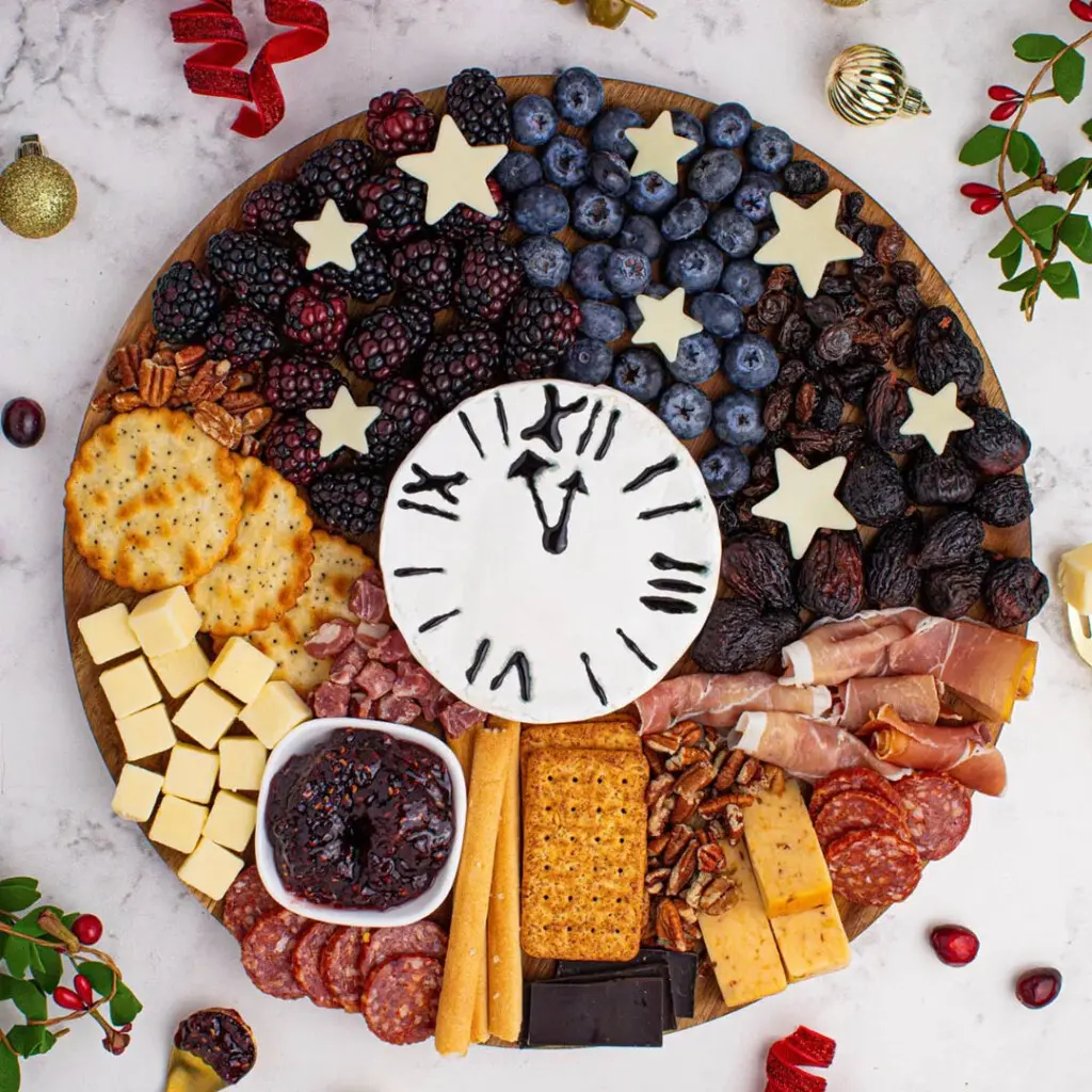 New year's charcuterie board by incredible recipes