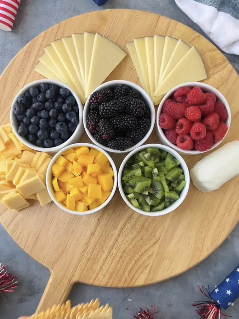olympics cheese board step 3