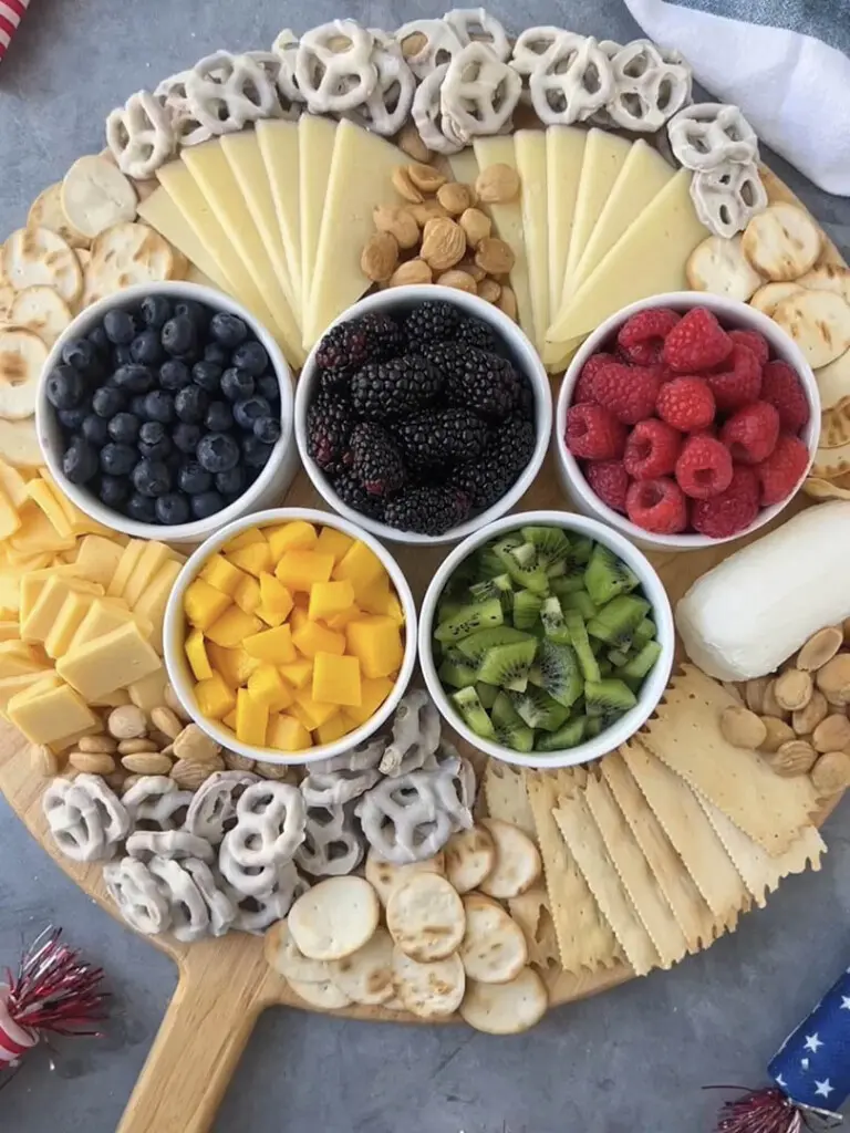olympics cheese board step 4