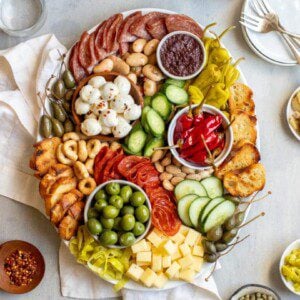 antipasti board charcuterie