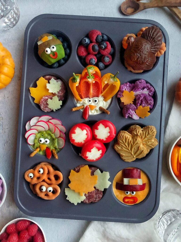 thanksgiving treats and snacks for kids