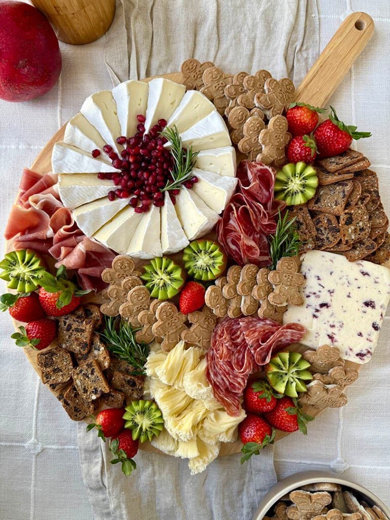 Christmas Charcuterie & Cheese Board from Trader Joe's