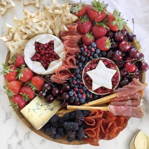 4th of July Cheese Board