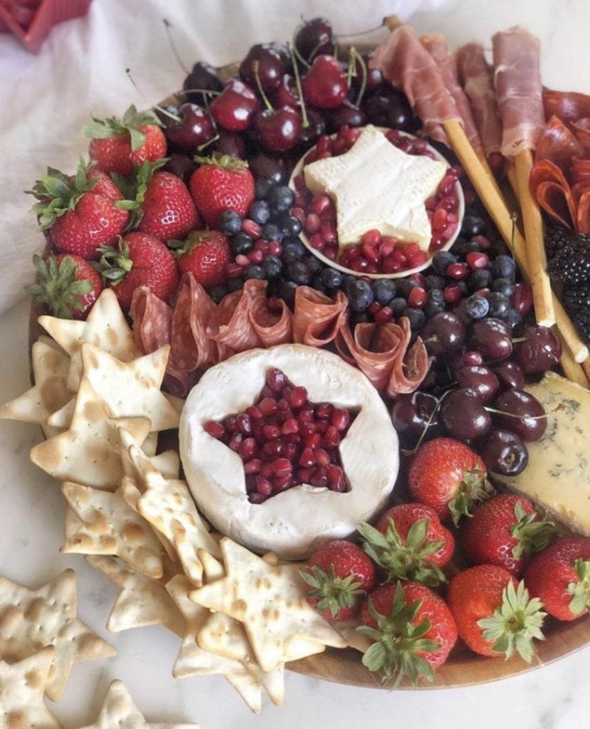 independence day cheese board
