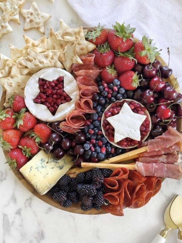 4th of july appetizer charcuterie