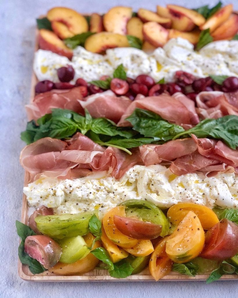 burrata cheese board