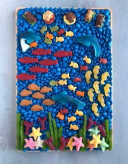 beach themed candy board