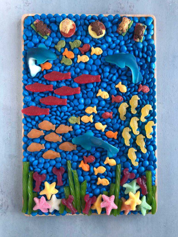 beach themed candy board
