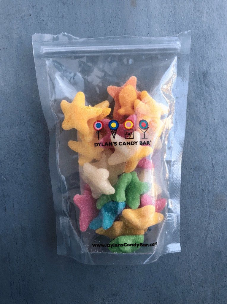 gummy starfish candy board