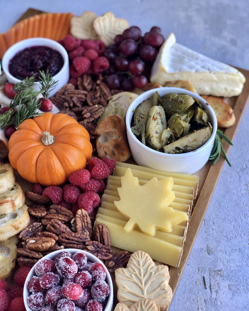 thanksgiving board idea cheese platter