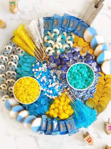 hanukkah candy board