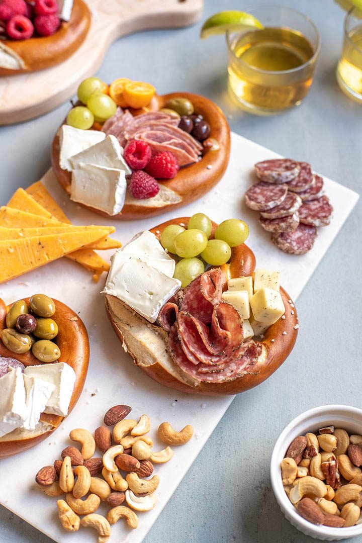 German Pretzel Charcuterie Board | Ain’t Too Proud to Meg