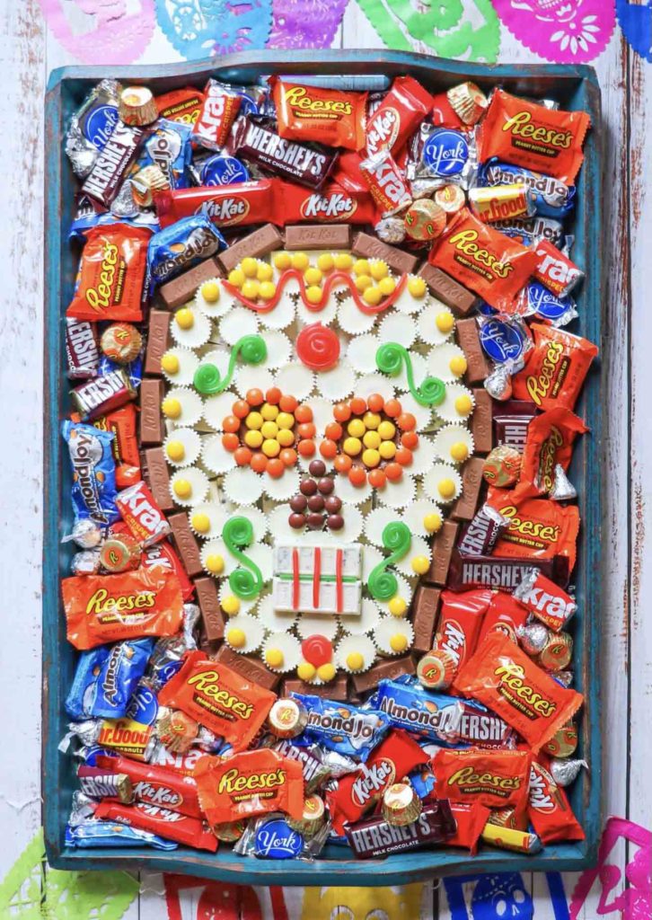 halloween themed candy day of the dead