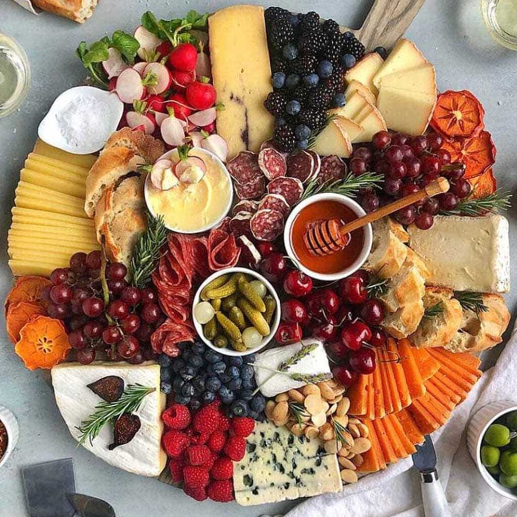french cheese board