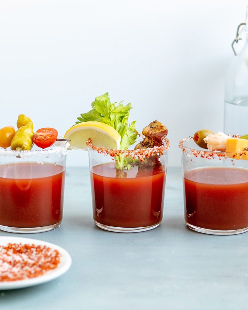 bloody mary recipe toppings