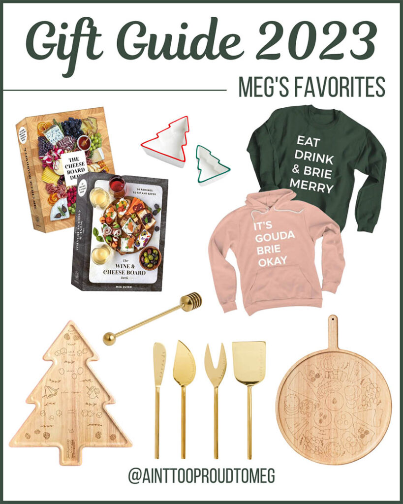 holiday charcuterie board gift, best gifts for charcuterie lovers 