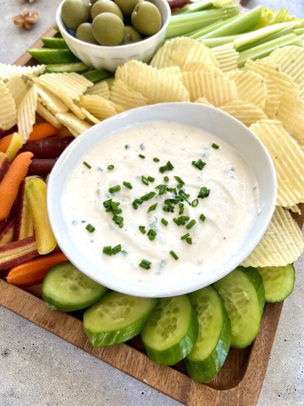 greek yogurt dip for veggies