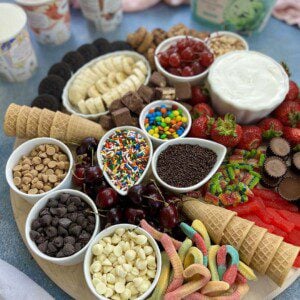 ice cream sundae bar at home
