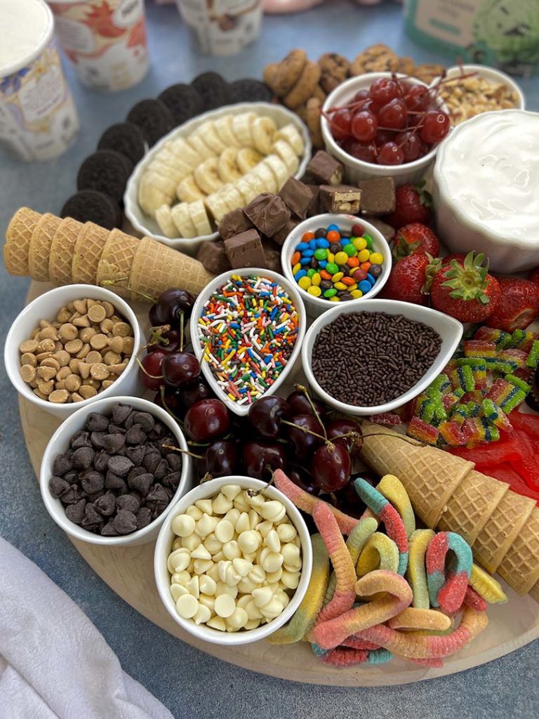 ice cream sundae bar ideas