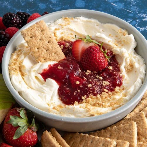 whipped cream cheese recipe with Jam