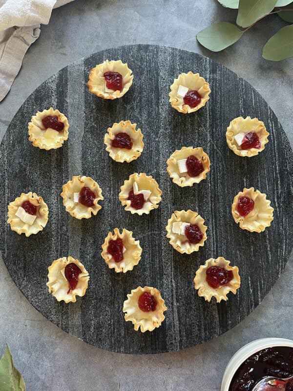 Cranberry Brie Bites
