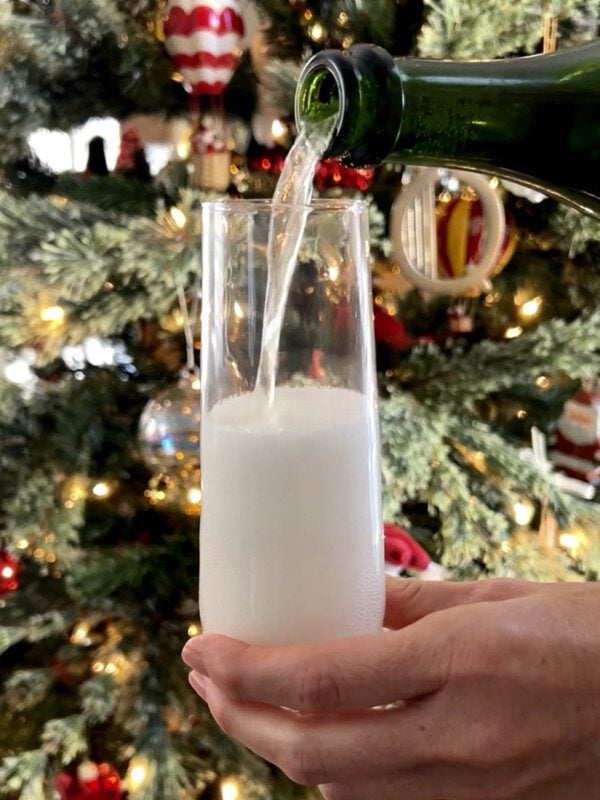 New Years Champagne Cocktail